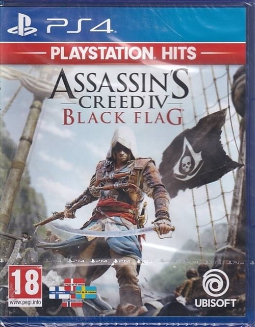Assassins Creed IV Black Flag - Playstation Hits - PS4 (AA Grade) (Genbrug)